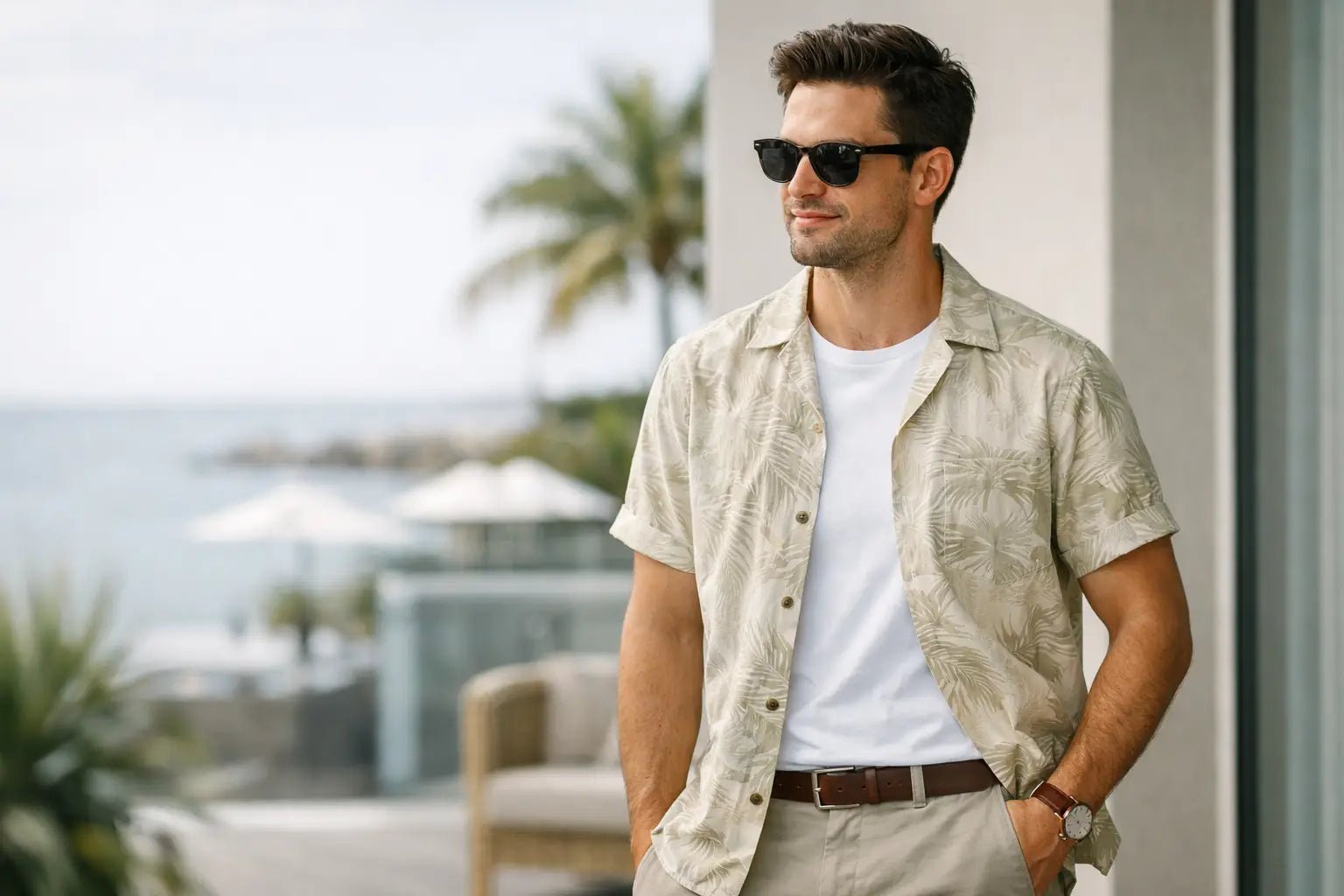 How to Style Vacation Shirts Without Looking Loud - The Luxx Express