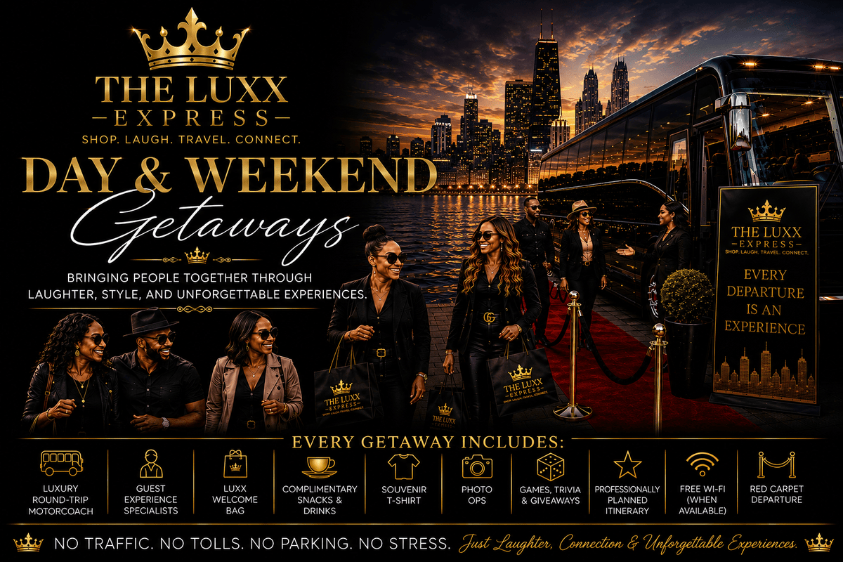 Day Trips & Weekend Getaways - The Luxx Express