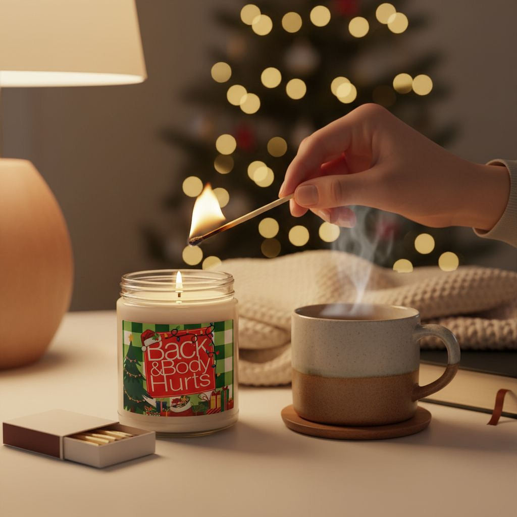 Aromatherapy Soy Candle – Natural Soy Wax | Long Burn Time | Reusable Glass Jar - The Luxx Express