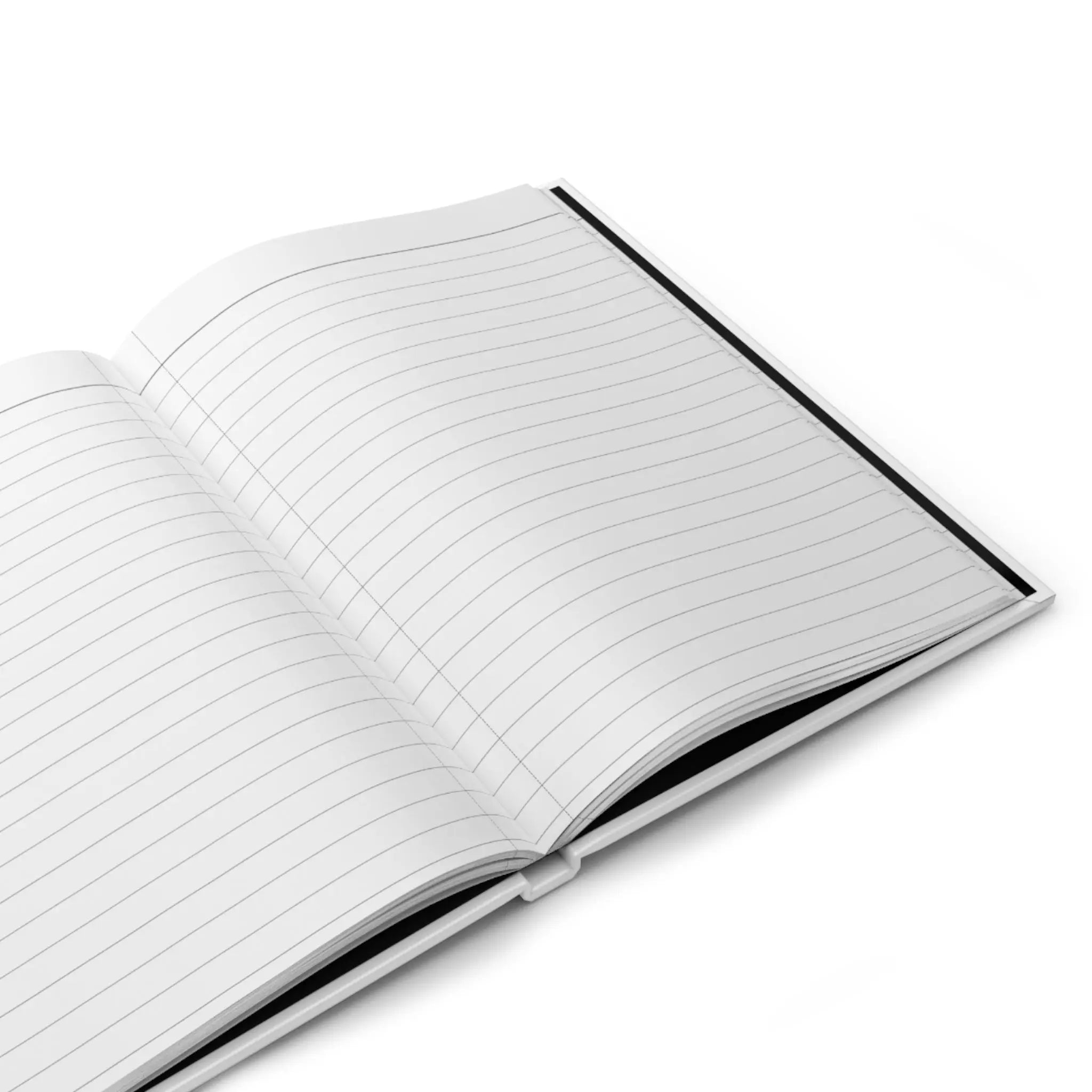 Hardcover Matte Journal – Thick Board Notebook With Sewn Binding & Perforated Pages Printify