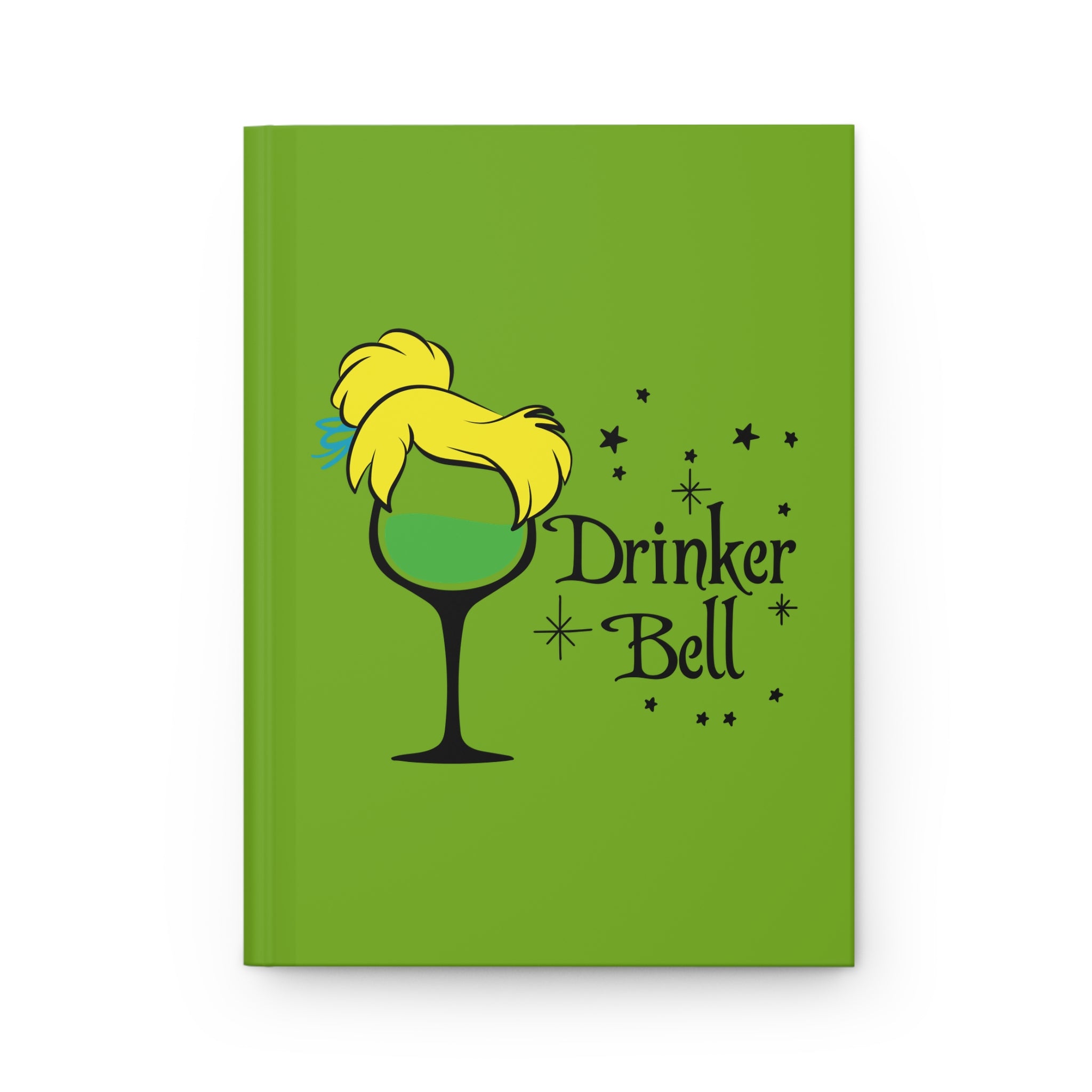 Drinker Bell Hardcover Journal — Fun Cocktail - Themed Matte Notebook - The Luxx Express
