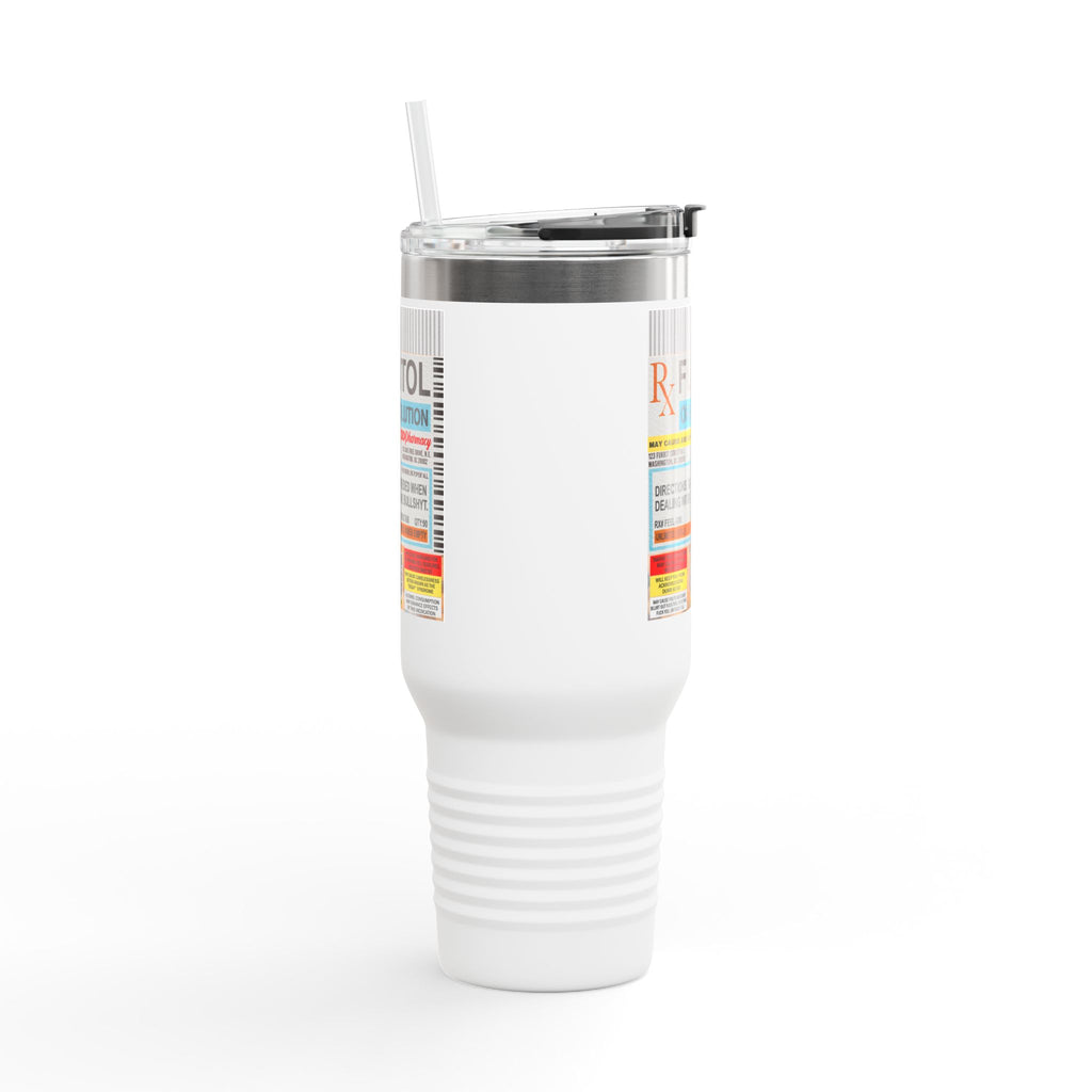 40oz Insulated Travel Mug — "Fukitol" Stainless Steel Tumbler - The Luxx Express
