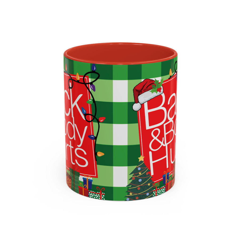 Christmas 'Back and Body Hurts' Coffee Mug — Funny Holiday Humor Gift (11/15oz) - The Luxx Express