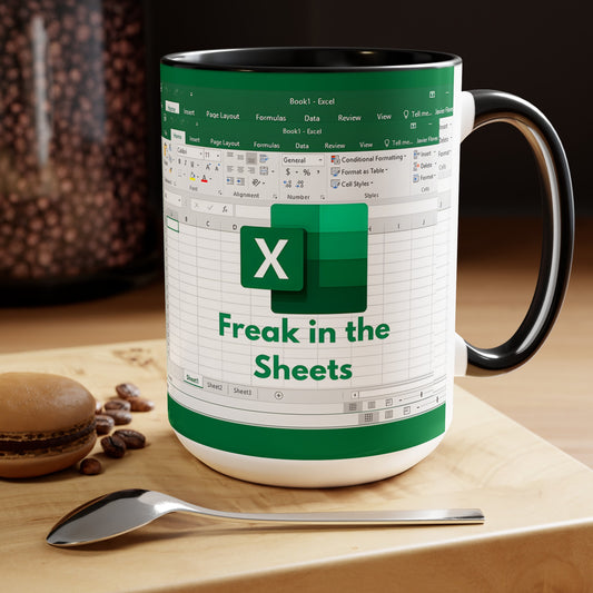 Freak In The Sheets 15 oz Mug,