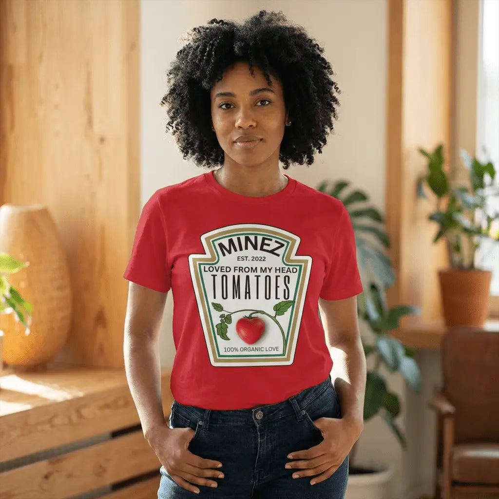 Personalized 'Loved From My Head Tomatoes to My Toes' Tee — Custom Date Anniversary Shirt - The Luxx Express