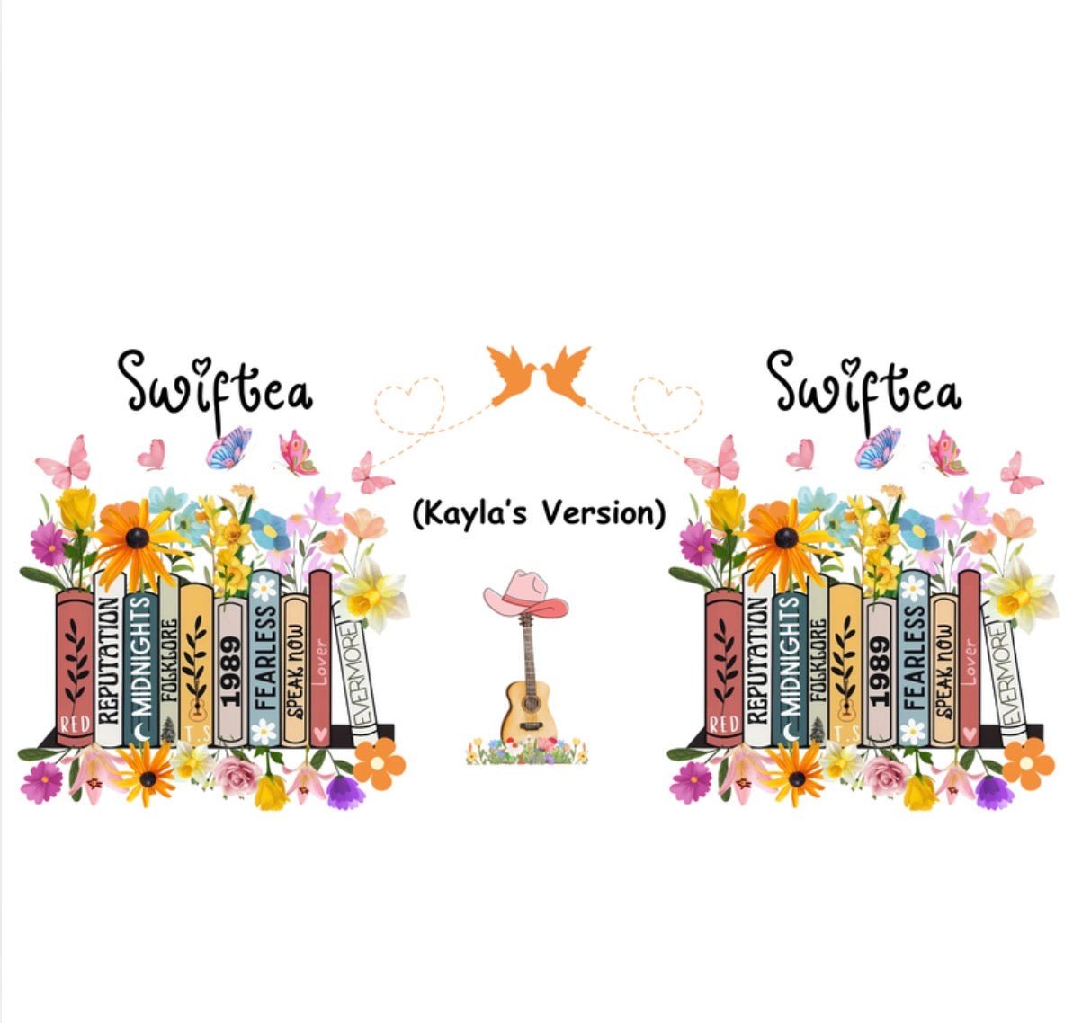 Swiftea Personalized Accent Coffee Mug — Cute Tea - Loving Swiftie 11/15oz - The Luxx Express