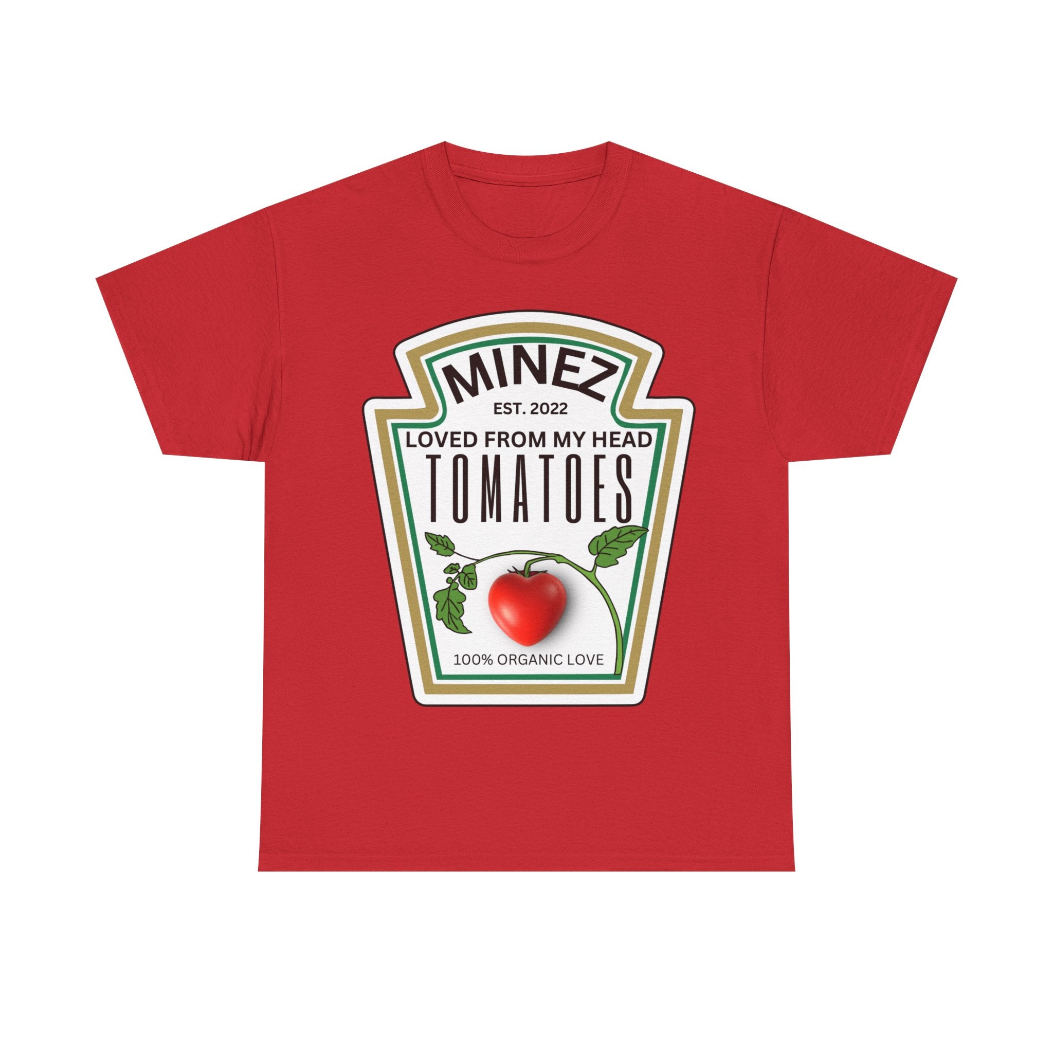 Personalized 'Loved From My Head Tomatoes to My Toes' Tee — Custom Date Anniversary Shirt