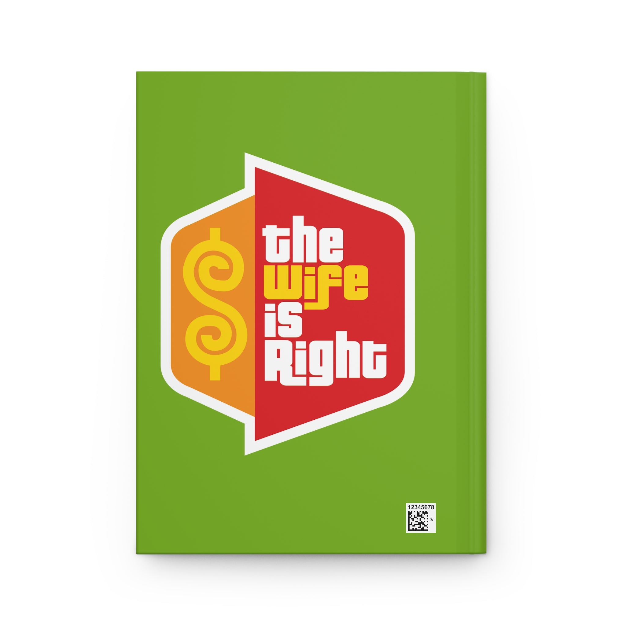 Hardcover Journal — “The Wife Is Right” Retro Game - Show Notebook - The Luxx Express