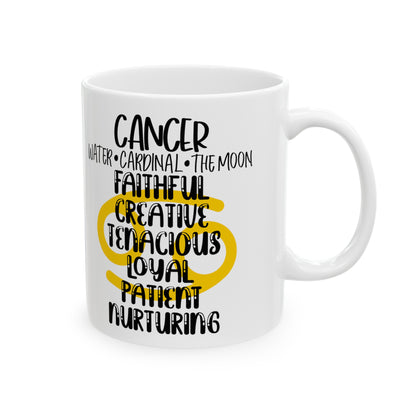 Cancer Zodiac Sign 11 oz Coffee Mug