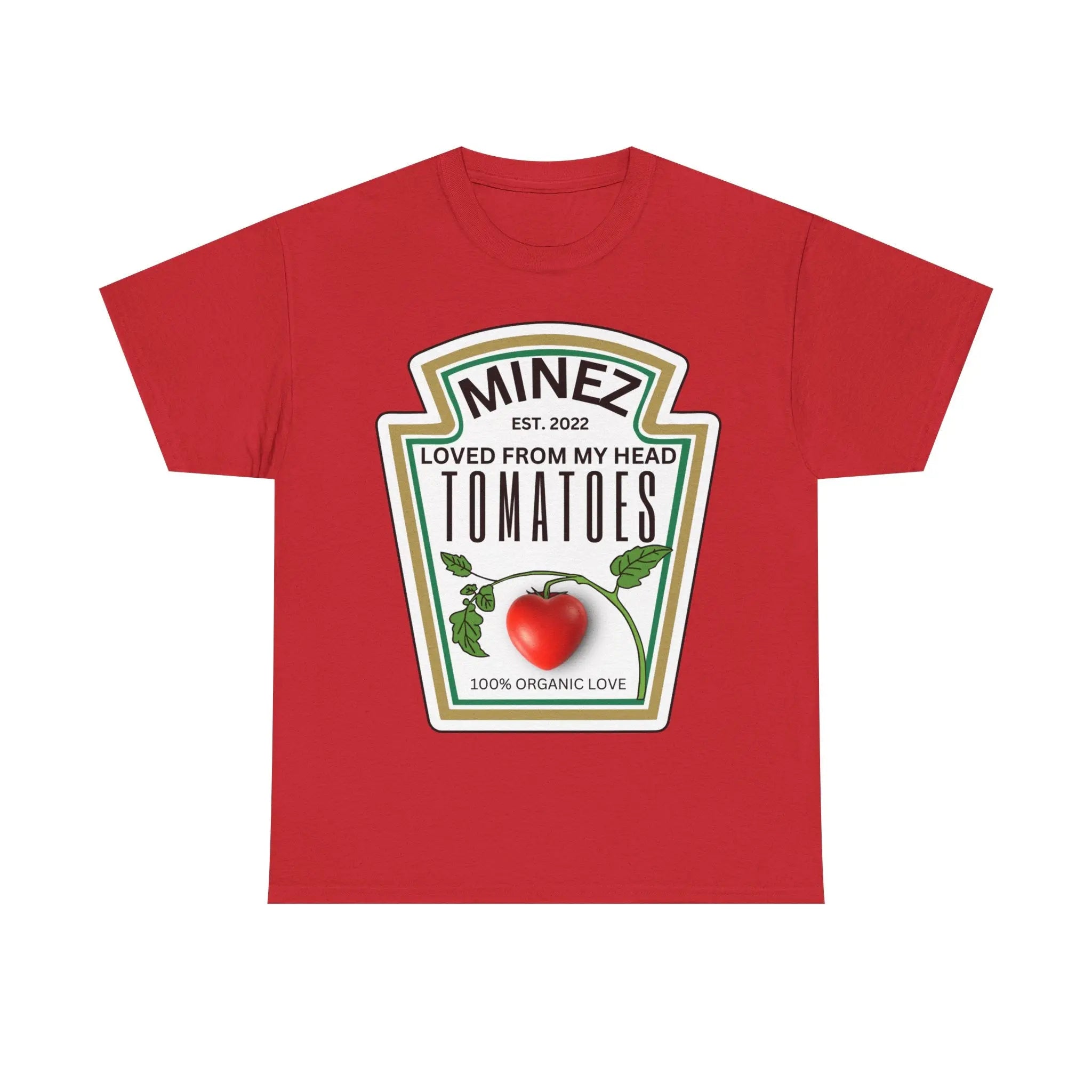 Personalized 'Loved From My Head Tomatoes to My Toes' Tee — Custom Date Anniversary Shirt - The Luxx Express