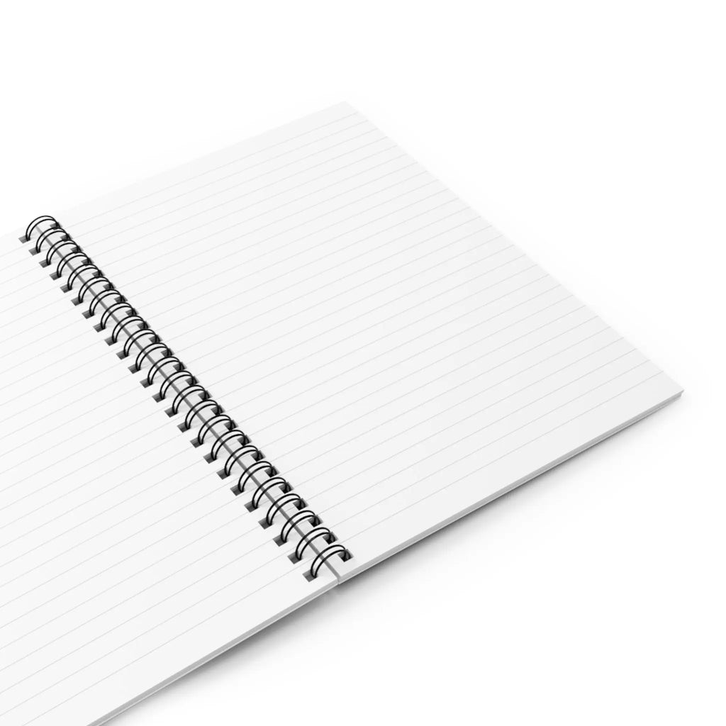 Funny 'Back and Body Hurts' Spiral Notebook — Ruled Hardcover Journal Printify
