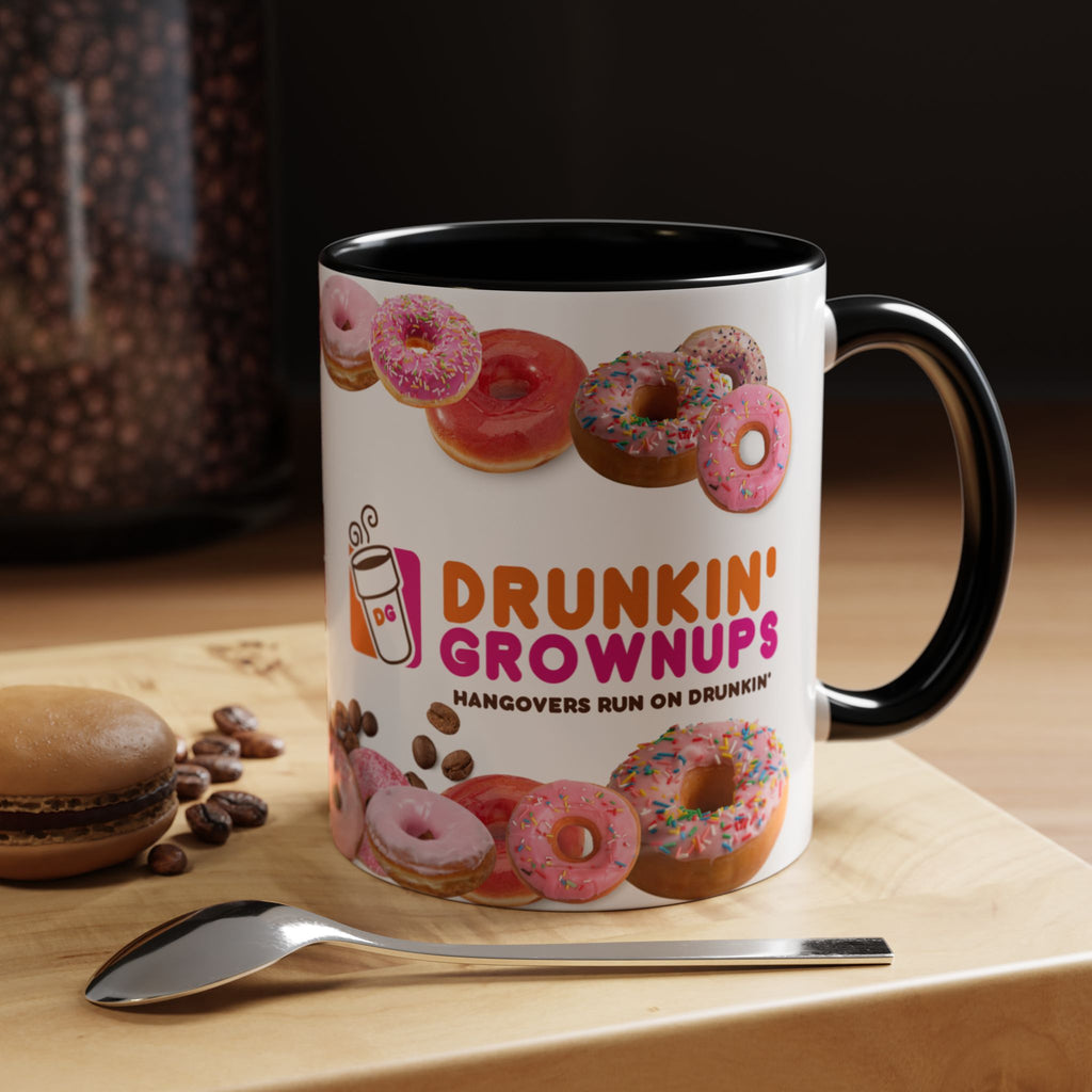 Drunkin GrownUps Coffee Mug Funny Office Humor Mug - The Luxx Express
