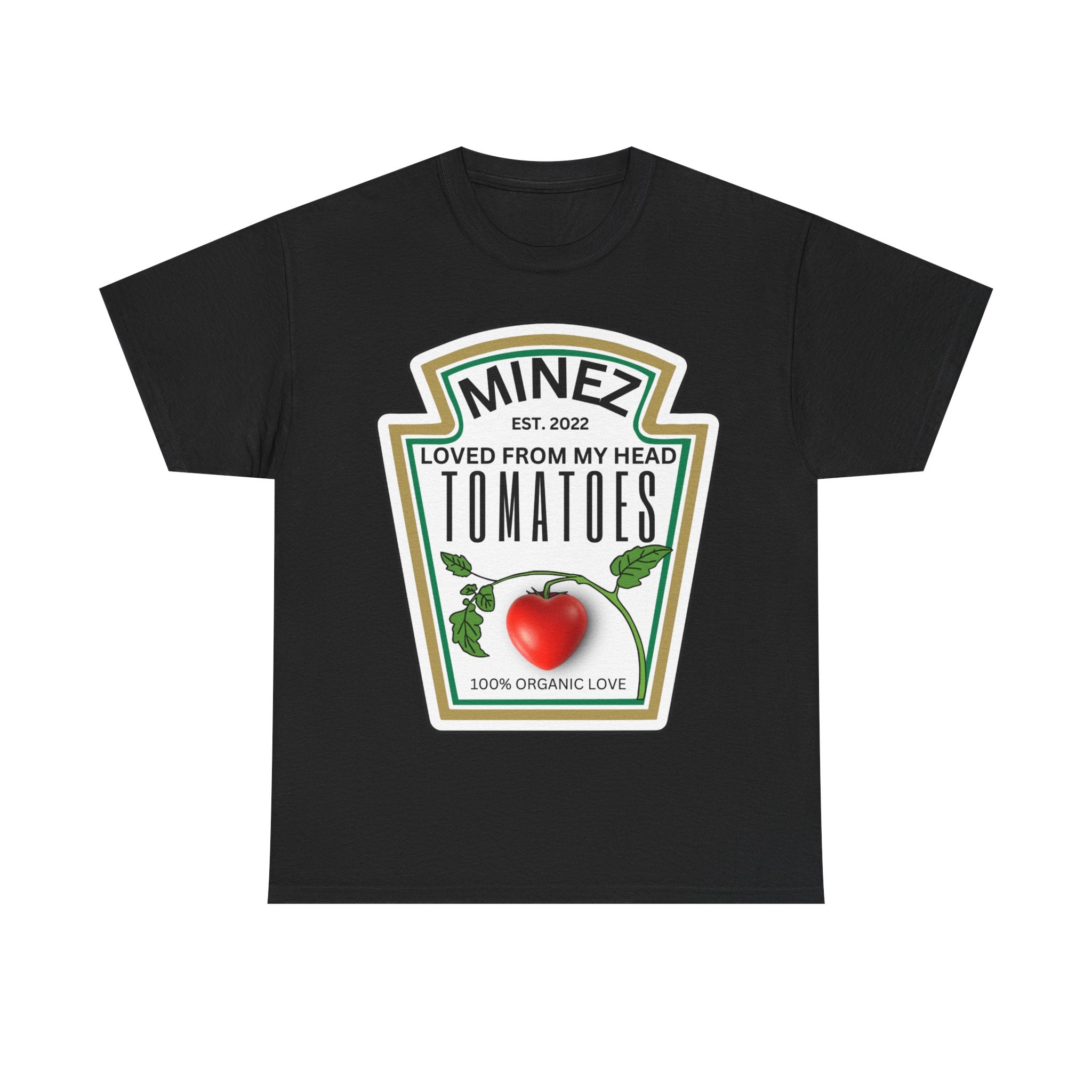 Personalized 'Loved From My Head Tomatoes to My Toes' Tee — Custom Date Anniversary Shirt