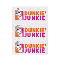 Dunkie Junkie Funny Plush Blanket Velveteen Throw - The Luxx Express
