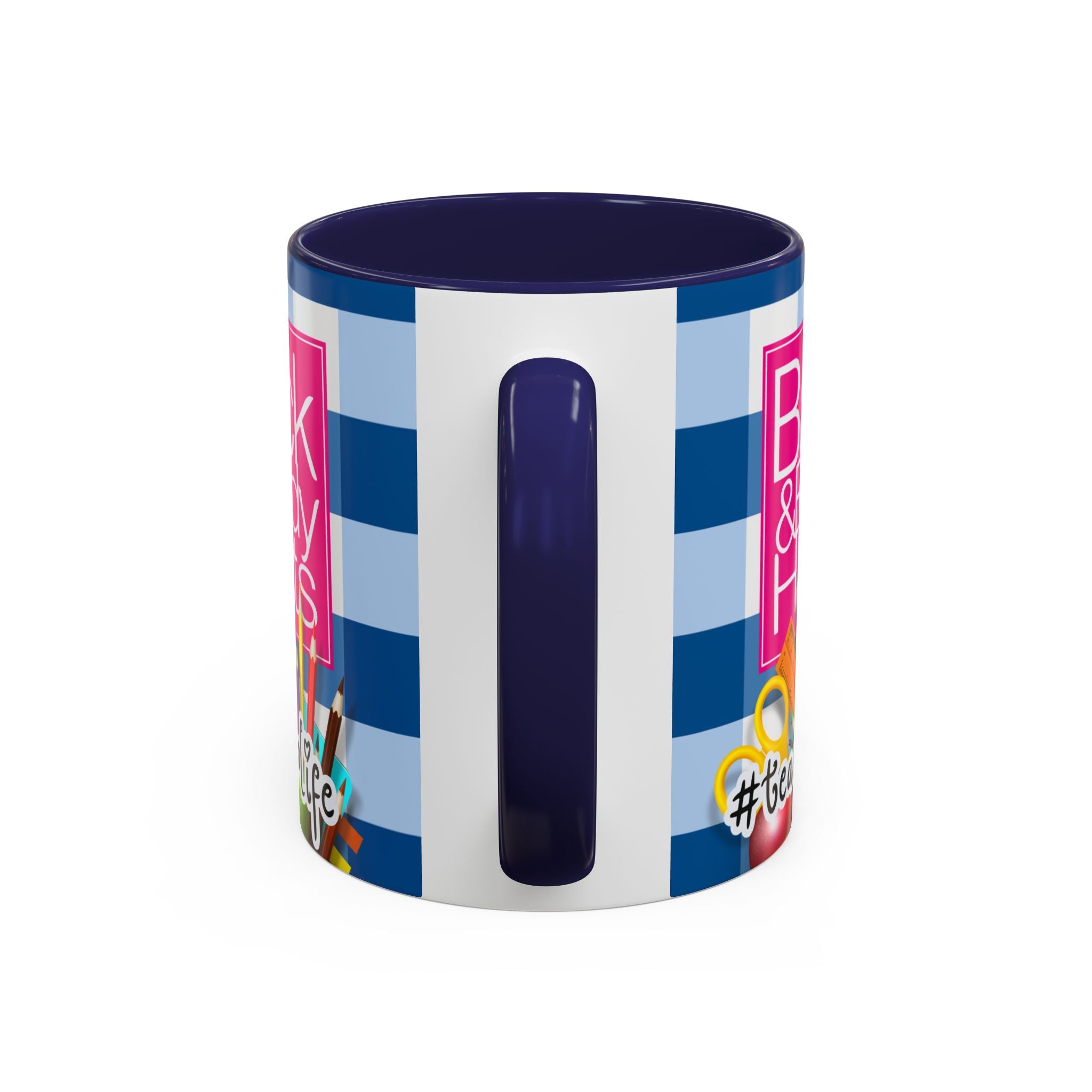 Teacher 'Back and Body Hurts' Accent Coffee Mug — 11/15oz Gift - The Luxx Express