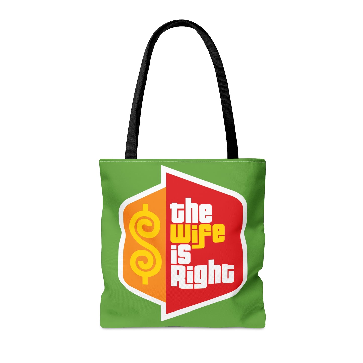 The Wife is Right Tote Bag - A Hilarious & Practical Festive Stylish Gift for All - Holiday Xmas Perfect Gift - Beach Bag Holiday Canvas Bag