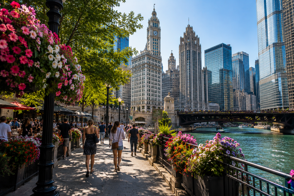 CHICAGO RIVERWALK — EXPERIENCE THE CITY FROM THE WATER