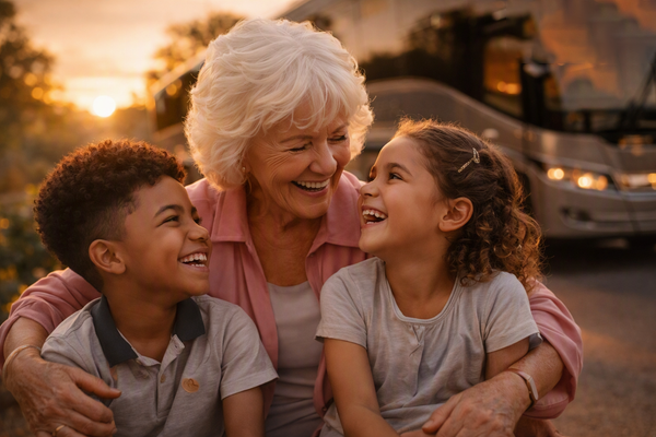 WITH GRANDKIDS?