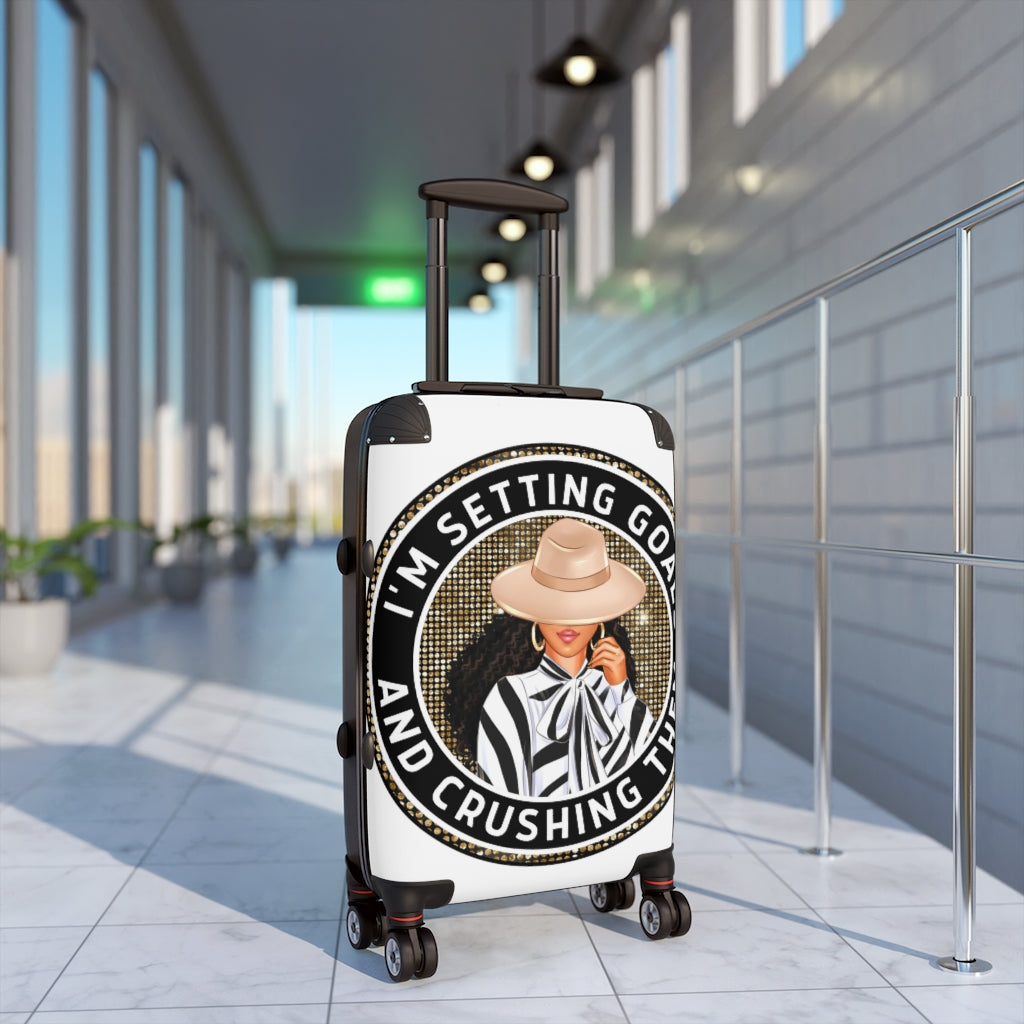 Crushing Goals Cabin Suitcase, Weekend Suitcase, Suitcase For Vacation